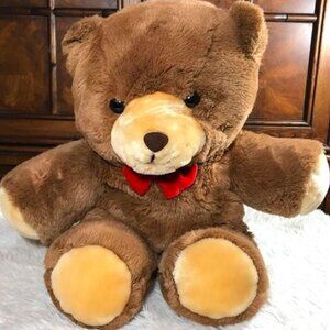 NWOT Gerber TLC 20.5" Bowtie Bear Plush Stuffed Animal